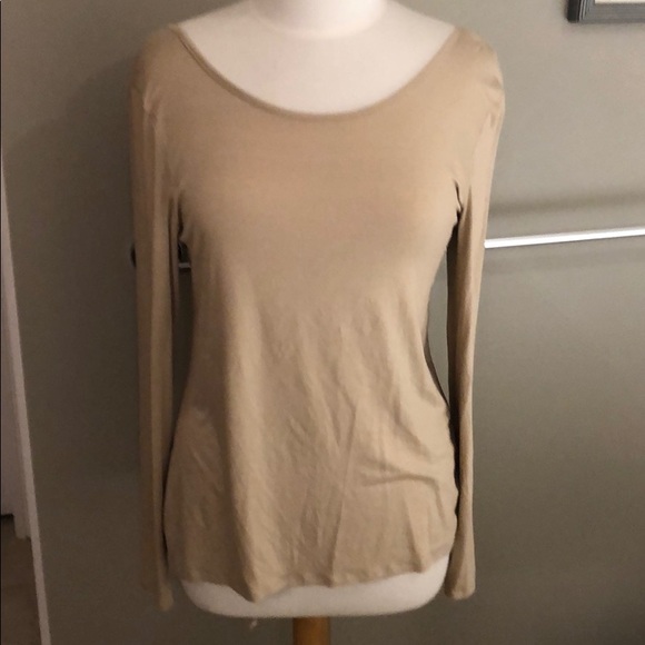 NWT LAILA JAYDE SCOOP NECK LONG SLEEVE - Picture 1 of 4